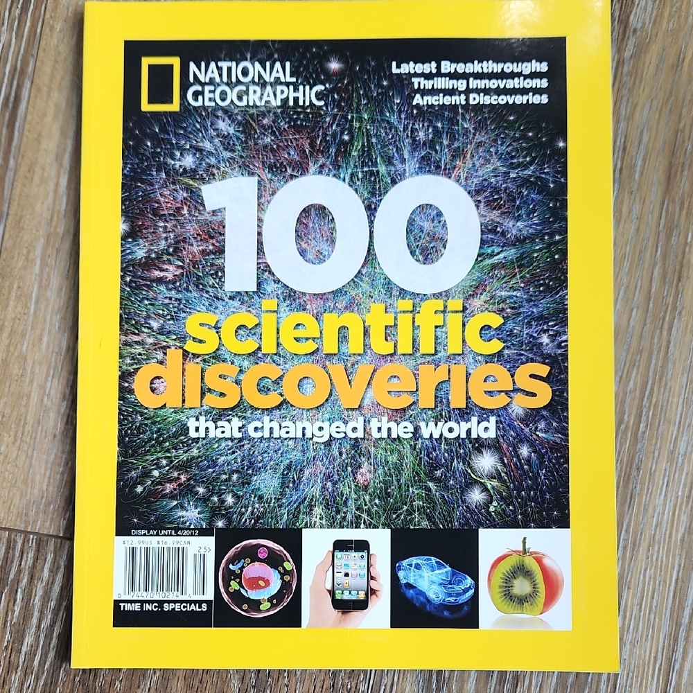 100 Scientific Discoveries That Changed the World Magazine Book